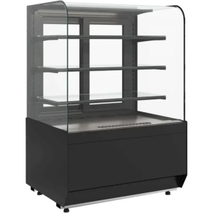 Витрина кондитерская Carboma KR70 VM 0,9‑2 Standard (9005) открытая