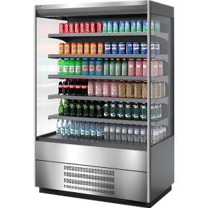 Горка холодильная Chilz BERG 100 зеркальная нержавейка