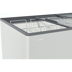 Ларь морозильный с прямым стеклом Frostor F 400 С серый - Изображение 2