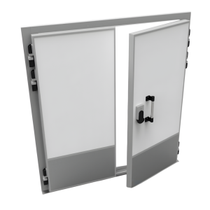 Дверь холодильная распашная двустворчатая НТ-РДД-2000*2000/120 - Изображение 4