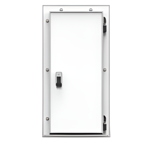 Дверь холодильная распашная одностворчатая НТ-РДО-800*2100/120 (с металлической рамой)