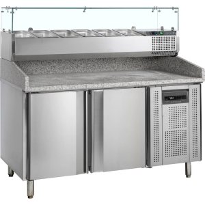 Стол холодильный для пиццы TEFCOLD PT1200 + VK38-150