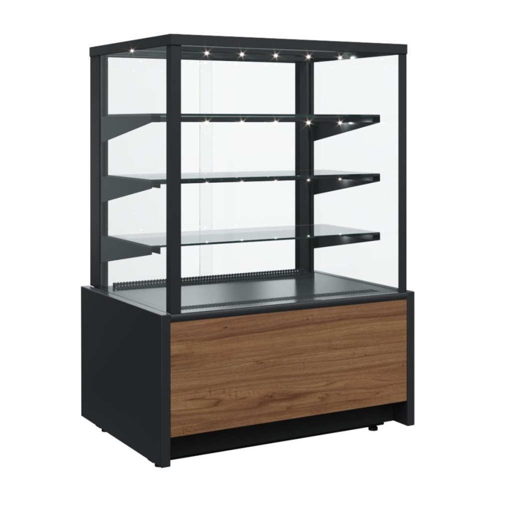 Витрина кондитерская Carboma KC70 VH 0,9-1 Light Chocolate (0108 Темный дуб) для шоколада