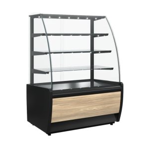 Витрина кондитерская Carboma K70 N 0,9-1 Light Паттерн (0106 Седой дуб) нейтральная