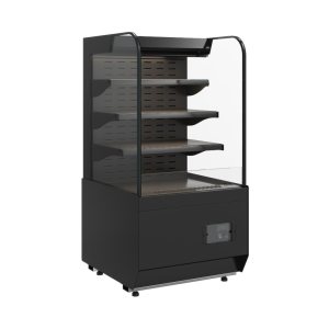 Витрина кондитерская Carboma KR70 VM 1,3-2 Standard (9005) открытая горка