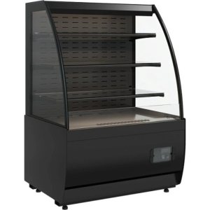 Витрина кондитерская Carboma K70 VM 0,9-2 Standard открытая, горка (версия 2.0) (9005)