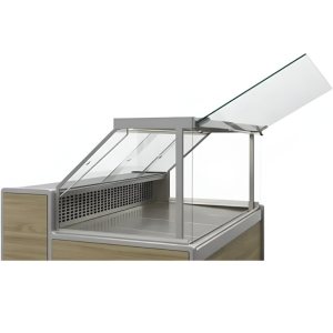 Витрина холодильная Carboma GC111 SM 1,5-1 (1010 Мариель) (газлифт, без боковин) - Изображение 2