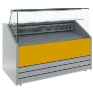 Витрина морозильная Carboma GC75 SL 1,5-1 фронт стандартный цвет