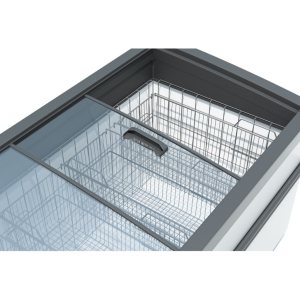 Ларь-бонета морозильная Frostor F 2100 ВЕ серая с делителями - Изображение 2