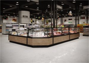 Морозильная витрина Carboma GC110 SL 2,0-1 с боковинами (версия 2.0) (9006-0430) - Изображение 2
