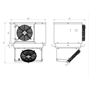 Моноблок холодильный среднетемпературный Intercold ММСМ-110 FT T - Изображение 2