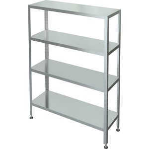 Стеллаж с 4-я сплошными полками МХМ С-4-0,3/0,6/1,8 